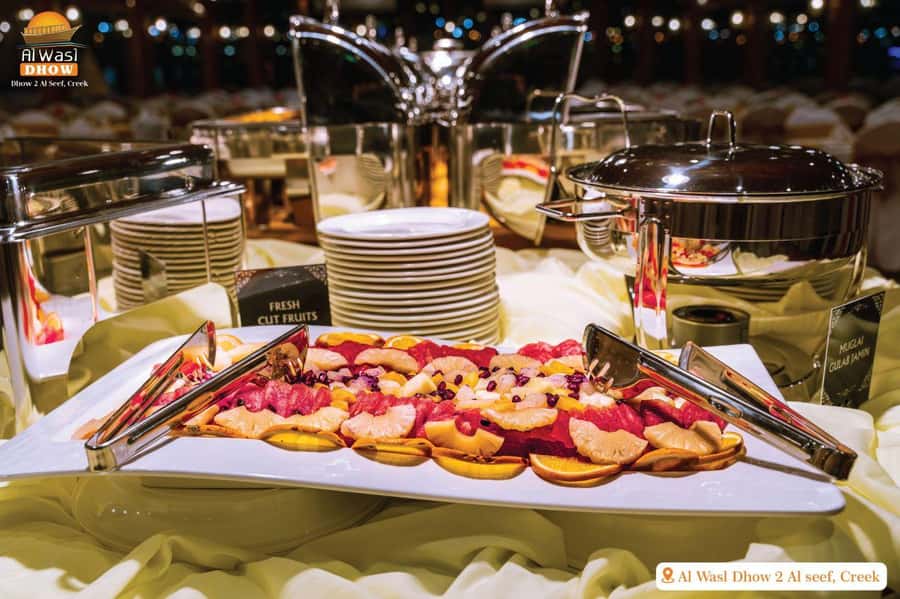 Dubai Marina Dinner Cruise with Live Entertainment(Al Wasl) - Tanoura dance and music onboard