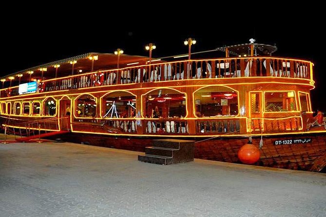 Dubai Marina Dinner Cruise - Boarding the traditional dhow