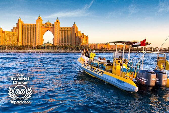Dubai Marina Guided Sightseeing High-Speed Boat Tour - Dubai Marina, JBR, and Bluewaters Island