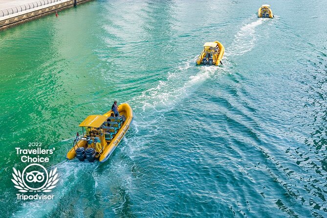 Dubai Marina Guided Sightseeing High-Speed Boat Tour - Burj Al Arab and Dubai’s grand coastal view