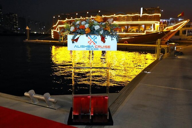 Dubai Marina Luxurious Dhow Cruise Dinner International Buffet - Starting at Dubai Harbour Marina