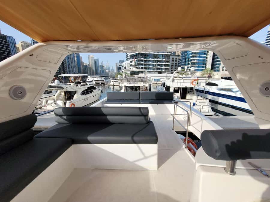 Dubai Marina luxury Yacht Tour: AinDubai,JBR &Harbour(1Hour) - Key points to know before boarding