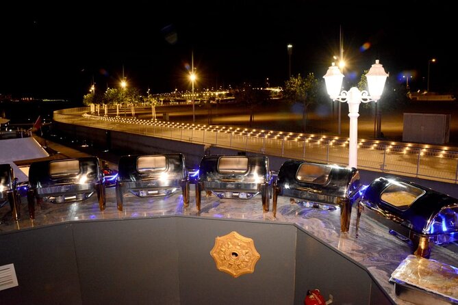 Dubai Marina Unique Dhow Cruise Buffet Dinner and Belly Dance - Marina Beach and the first waterfront views