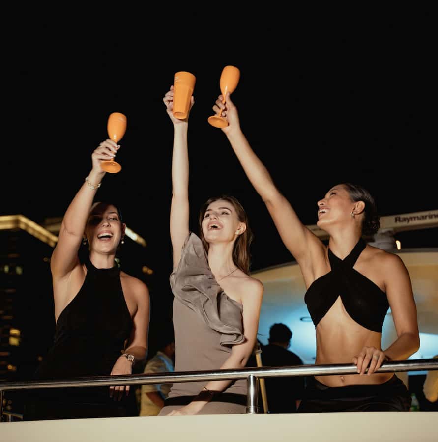 Dubai: Marina Yacht Party with BBQ, Unlimited Drinks and DJ - Food on the boat: BBQ bites, not a banquet