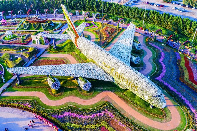 Dubai Miracle Garden and Global Village Shopping Tour - Miracle Garden: two hours among 50 million flowers