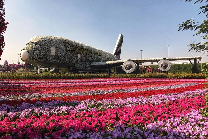 Dubai Miracle Garden Self-Guided Tour with Ticket with Transfer - Entering the garden and finding your route