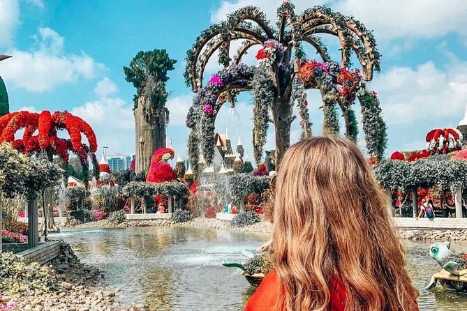 Dubai Miracle Garden Skip the Line E-Ticket and Transport Options - Visiting in Dubai’s heat