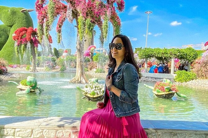 Dubai Miracle Garden Ticket - Allow two hours, or three if you stop often