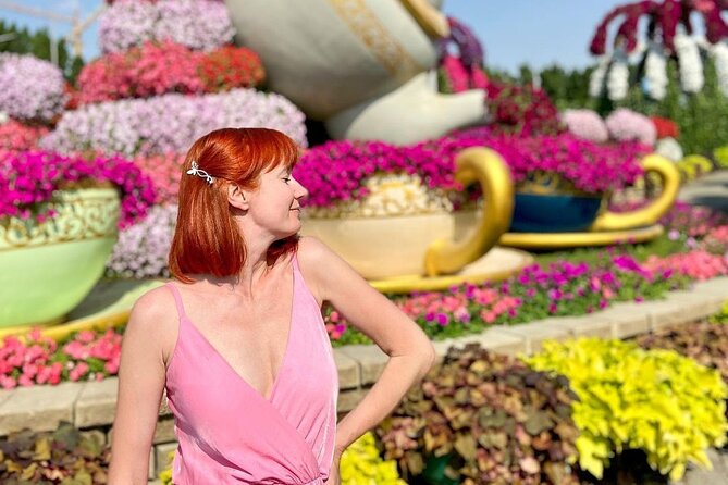Dubai Miracle Garden Ticket - Choose your time of day carefully