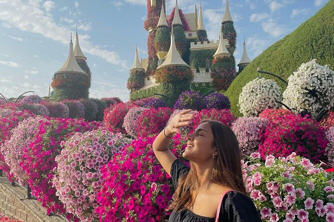 Dubai Miracle Garden Ticket - The Emirates A380 is the headline display