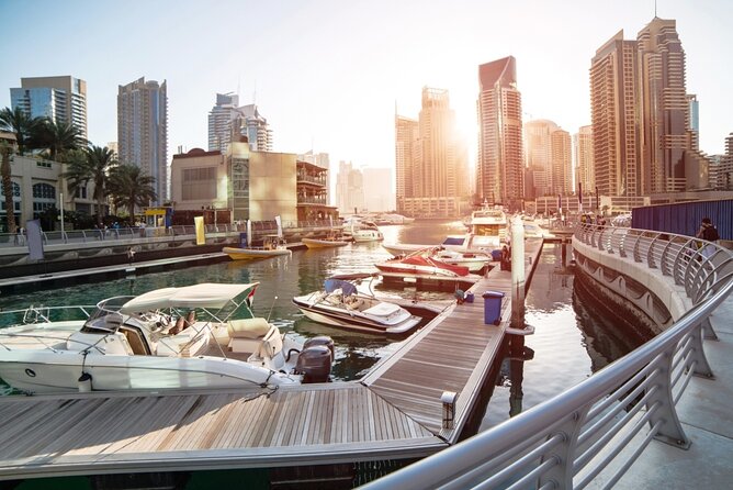 Dubai Modern City Tour with Mono Rail - City Walk and Souk Madinat on the road south