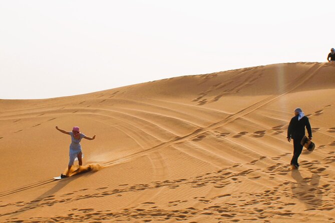 Dubai: Morning CaNam Buggy Safari with Sandboarding & Camel Ride - A slow camel ride after the engine noise