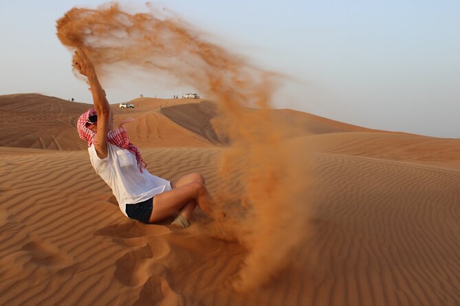 Dubai: Morning CaNam Buggy Safari with Sandboarding & Camel Ride - Guides, pickup, and the human side of the outing