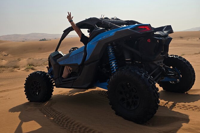 Dubai: Morning CaNam Buggy Safari with Sandboarding & Camel Ride - Timing, food, and what to wear