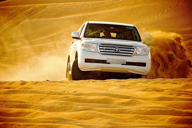 Dubai: Morning Desert Safari with Camel Ride and Sand boarding - A short camel ride with an old desert rhythm