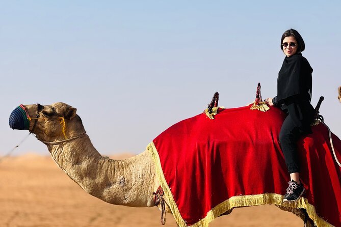 Dubai: Morning Quad bike & Safari Adventure , Sandboarding, camel - Dune bashing across the red sand