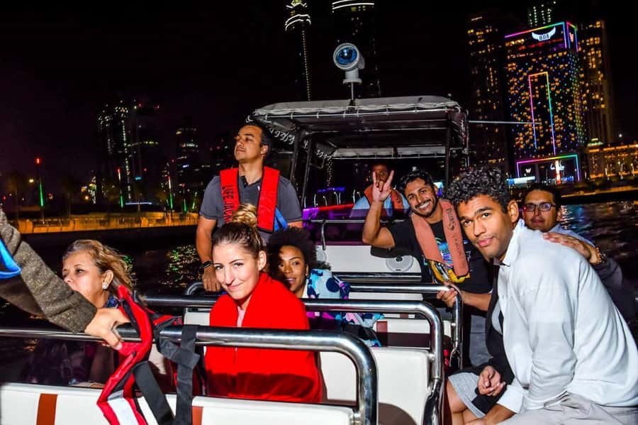 Dubai - New Year's Eve Fireworks show on a Speedboat - Anchoring near Burj Al Arab