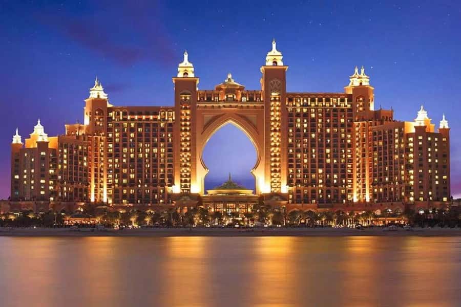 Dubai: Nighttime Guided City Tour by Van & Blue Water Island - Palm Jumeirah and Bluewaters Island