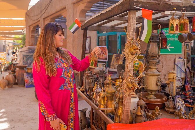 Dubai Old and Modern City Tour with Blue Mosque Visit - Coffee and Stories at Al Khayma Heritage House