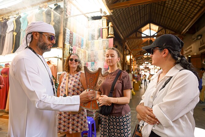 Dubai: Old Town, Souks, Street Food, Guided Tour & Abra Ride - Food: cultural samples, not a full lunch