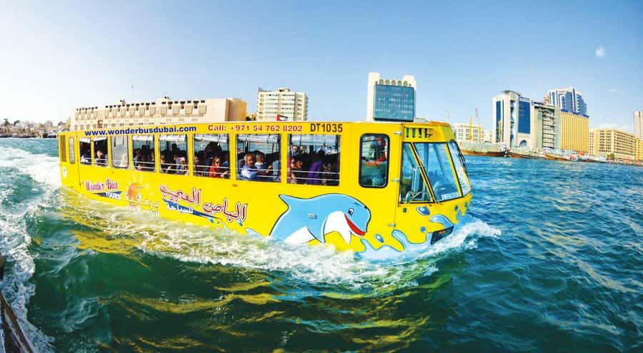 Dubai: Old town tour with Wonder Bus, souks, Creek and Guide - Starting near Al Shindagha and Al Ghubaiba