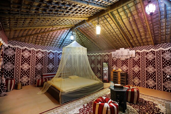 Dubai Overnight Desert Safari, BBQ & Stargazing at Al Khayma Camp - Sunrise by camel and Arabic breakfast