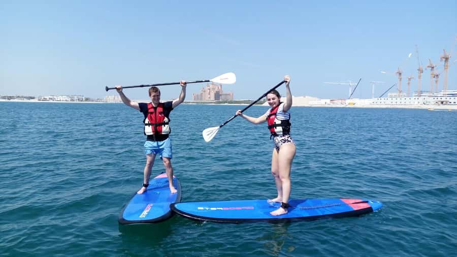 Dubai: Palm Jumeirah Paddle Boarding Tour - What the $30 price really covers
