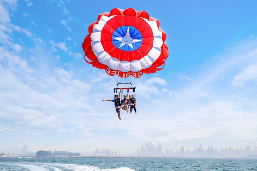 Dubai: Palm View and JBR View Parasailing Experience - Who should book this Dubai activity