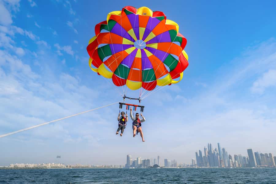 Dubai: Palm View and JBR View Parasailing Experience - Weather is the one factor you cannot control