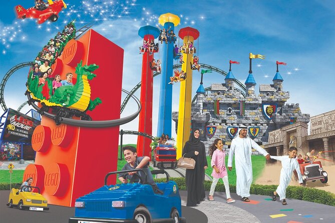 Dubai Parks and Resorts: Choose between 3 parks - Entering the huge Dubai Parks and Resorts complex
