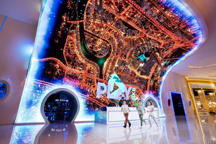 Dubai: Play DXB Virtual Reality Theme Park Entry Ticket - Play DXB turns Dubai Mall into a digital playground