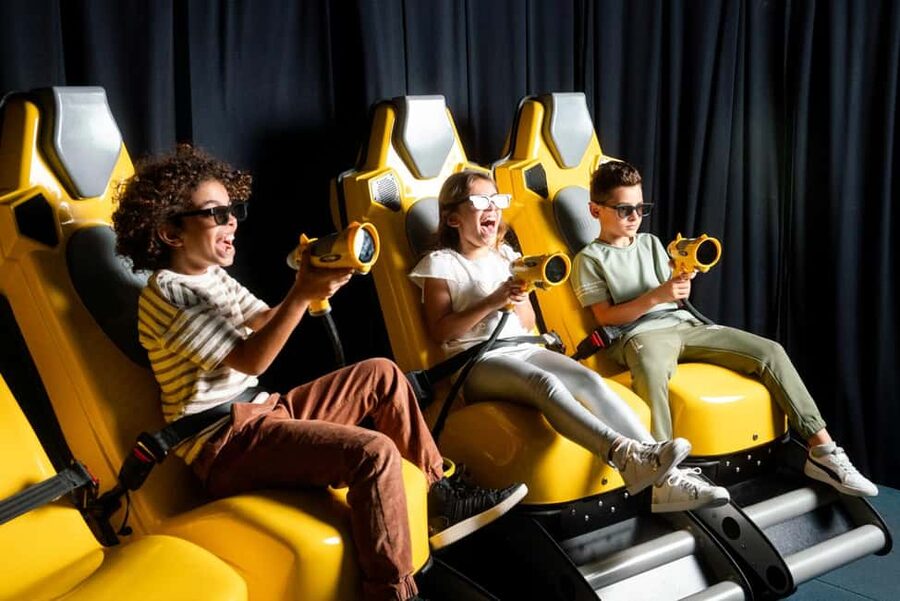 Dubai: Play DXB Virtual Reality Theme Park Entry Ticket - Choosing between dragons, hockey, and other worlds