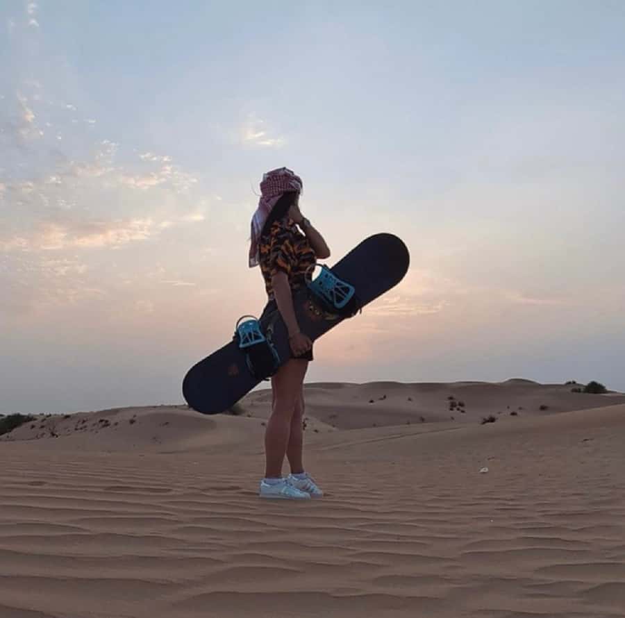 Dubai: Polaris RZR and Sandboarding Desert Adventure - Hotel transfers and the meeting point
