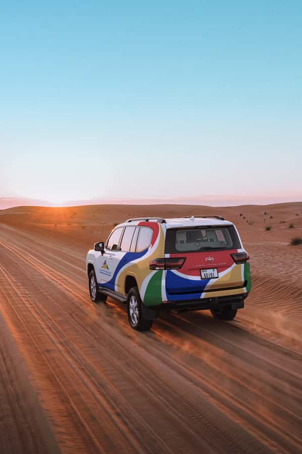 Dubai: Premium Desert Safari, Camel Ride, BBQ & Sandboarding - A golden-hour pause with room for photographs