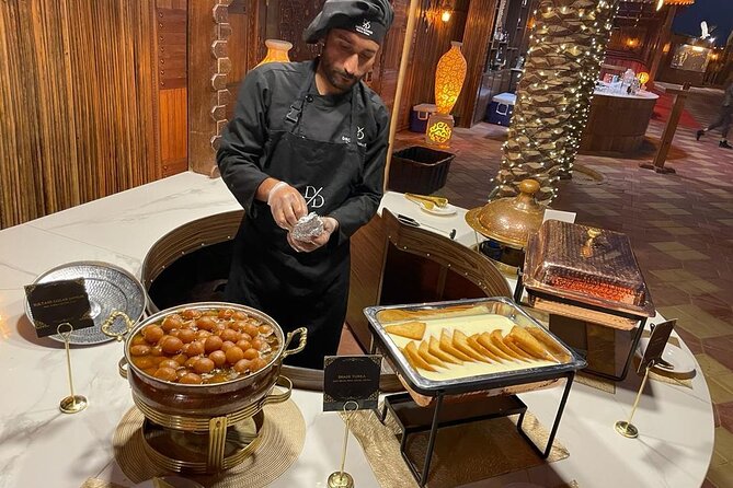 Dubai Premium Desert Safari – Live Buffet Dinner & Luxury Camp - What the $55.54 price really buys