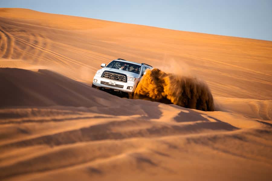 Dubai: Premium Red Dune Safari with Sandboarding & BBQ - Key points to know before booking