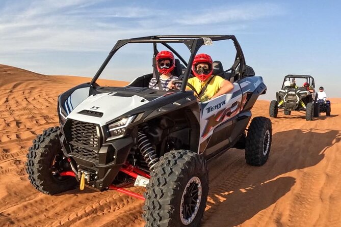 Dubai Premium Red Dunes Safari Camel Ride and BBQ Dinner - Sandboarding and sunset photographs