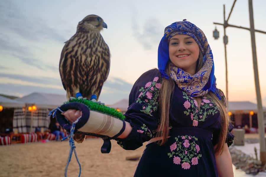 Dubai: Premium Safari, Camel Ride & Al Khayma Camp 3-Buffets - From Dubai hotels to the Lahbab red dunes