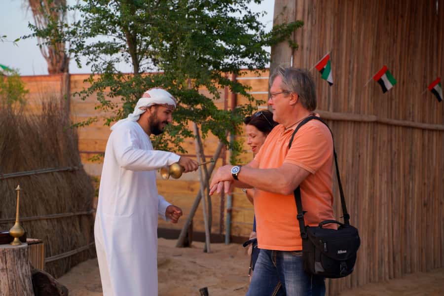 Dubai: Premium Safari, Camel Ride & Al Khayma Camp 3-Buffets - Sunset and stars over the desert