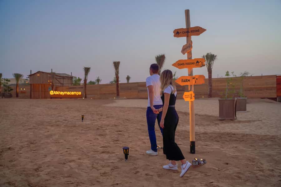 Dubai: Premium Safari, Camel Ride & Al Khayma Camp 3-Buffets - Is $79 good value?