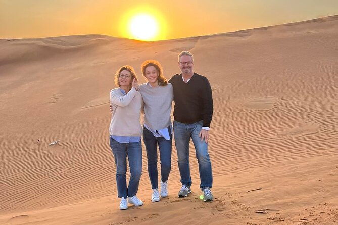 Dubai Private 4x4 Car Desert Safari with Dinner, Camel, and Show - Barbecue dinner and unlimited soft drinks
