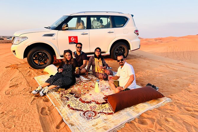 Dubai Private 4x4 Car Desert Safari with Dinner, Camel, and Show - The guides can shape the whole afternoon