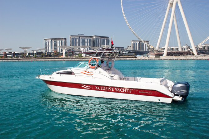 Dubai Private Boat Charter with Optional World Islands Upgrade - The Burj Al Arab photo stop