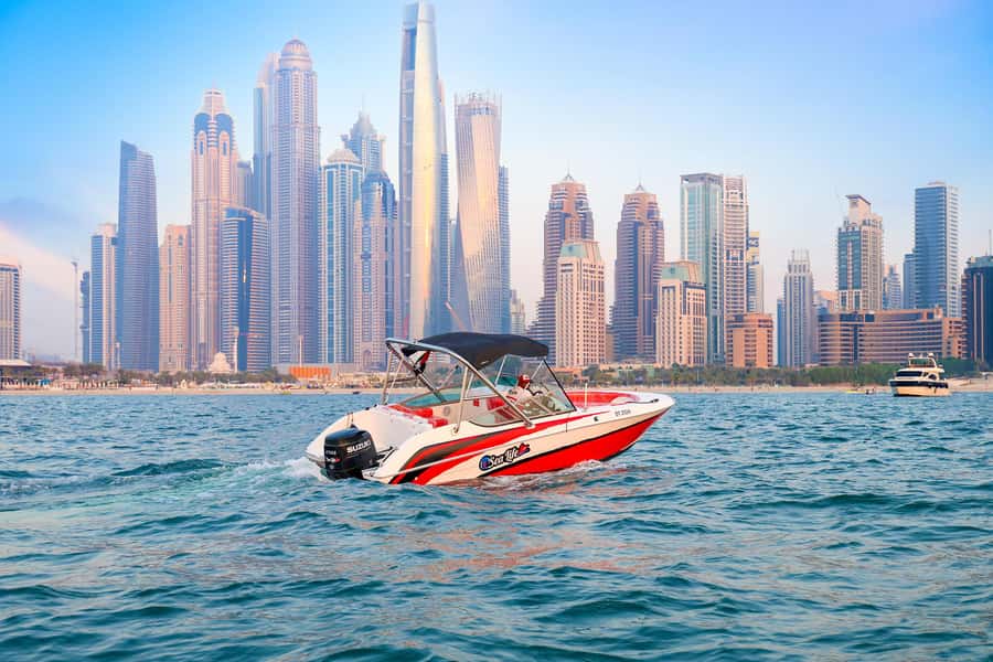 Dubai: Private Boat Tour - JBR/Burj Al Arab/Atlantis options - Burj Al Arab and the best photo moments