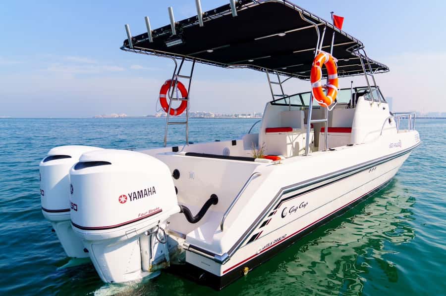 Dubai: Private Coastline Landmarks Mini-Yacht Tour - Burj Al Arab From the Gulf