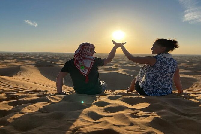 Dubai: Private Desert Tour with Air conditioning Premium camp - Sandboarding and the optional ATV ride