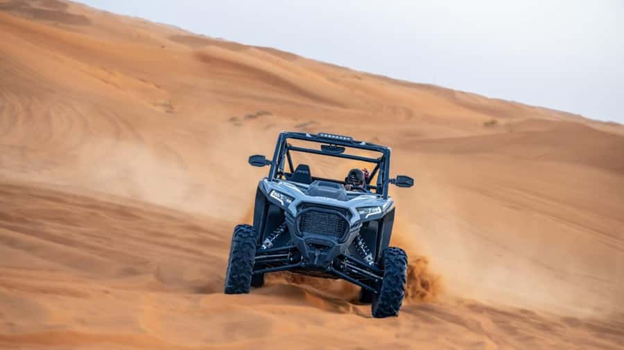 Dubai: Private Dune Buggy, Camel Ride, and Sand Boarding! - A practical camp before the engine starts
