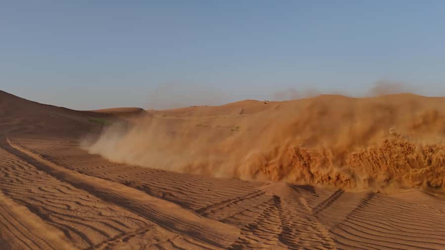 Dubai: Private Dune Buggy, Camel Ride, and Sand Boarding! - Safety briefing, helmet, and goggles