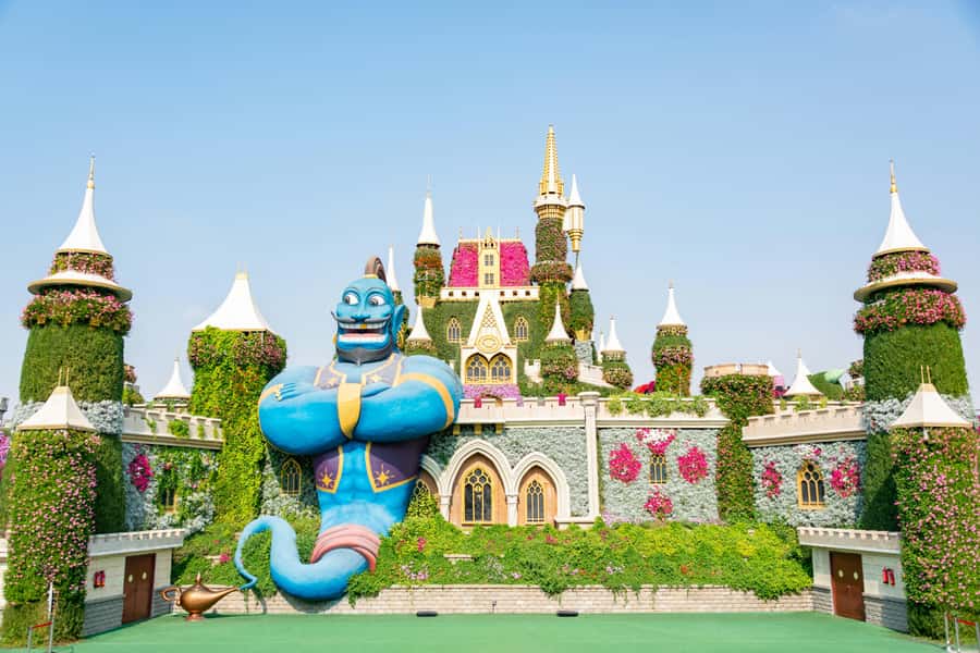 Dubai: Private Miracle Garden & Global Village Trip - Miracle Garden and the floral A380