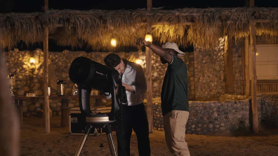 Dubai: Private Night Safari & Astronomy with 3-Course Dinner - Key points at a glance